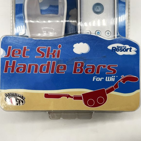 Nintendo Wii Resort Island Jet Ski Handle Bars Video Game Controller Motion Plus - Picture 4 of 4